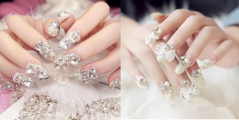 100+ Mẫu nail cô dâu đẹp cho ngày cưới thêm cuốn hút