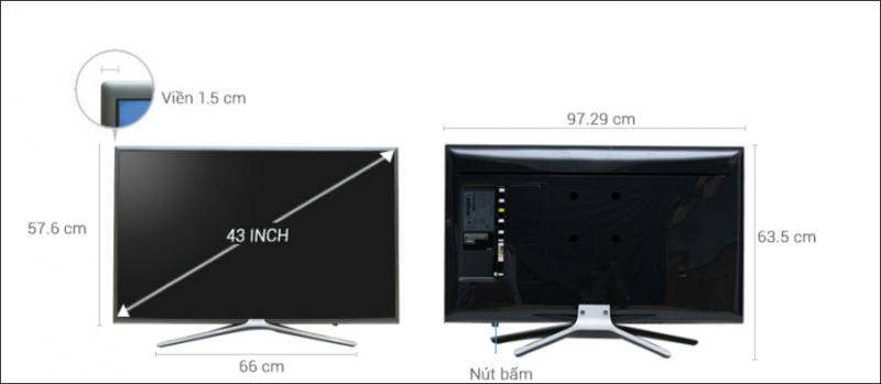 Giới thiệu một số tivi 43 inch đang để cân nhắc