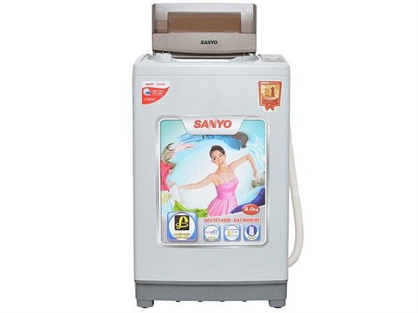 Làm sao để biết máy giặt Sanyo báo lỗi ea