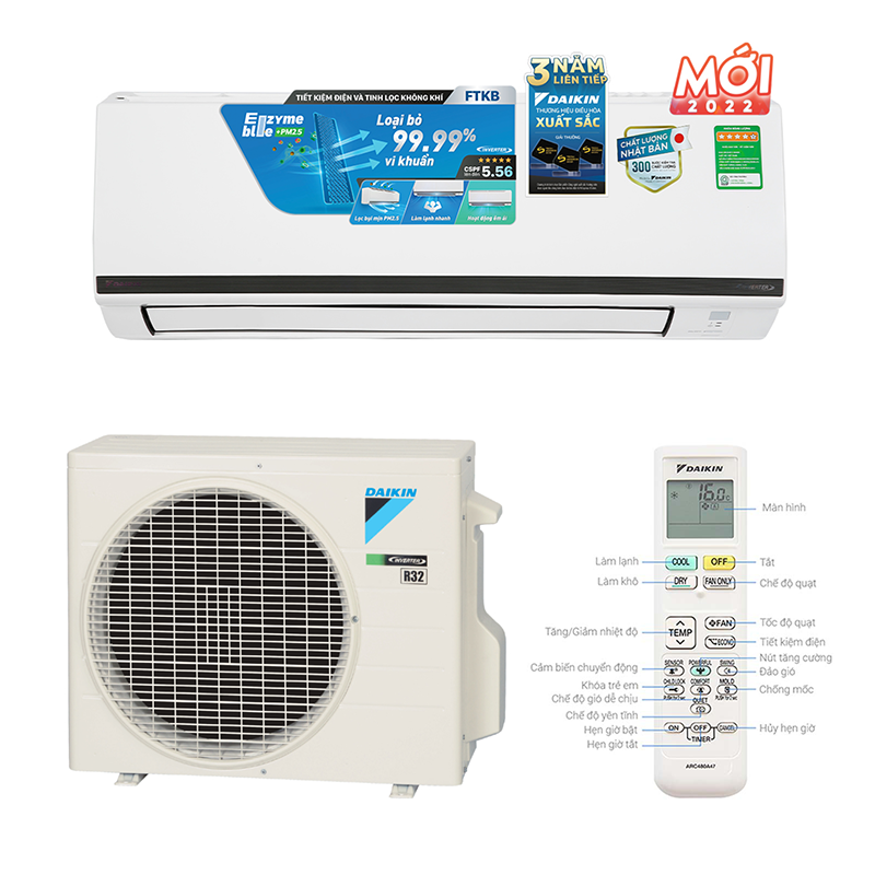 Review máy lạnh Daikin có điểm gì nổi bật