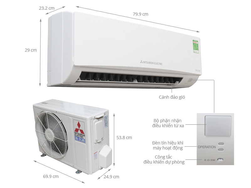 Có nên mua máy lạnh Mitsubishi 1hp inverter hay không?